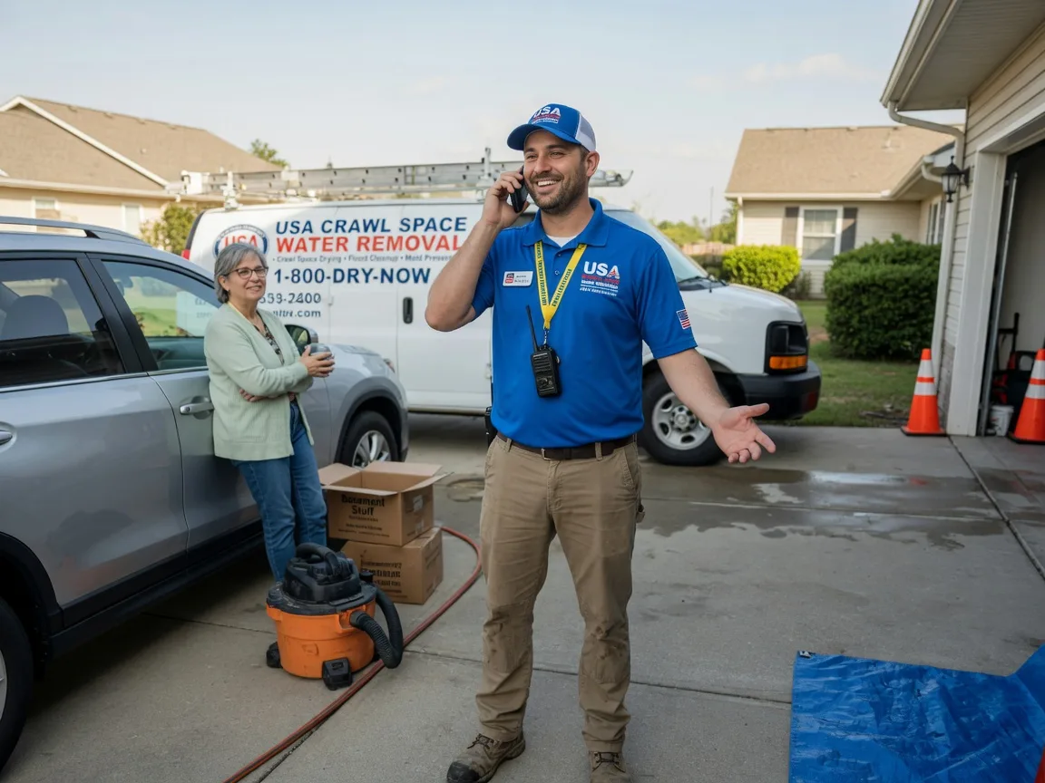 Crawl Space Water Removal Lyndhurst, VA FAQs